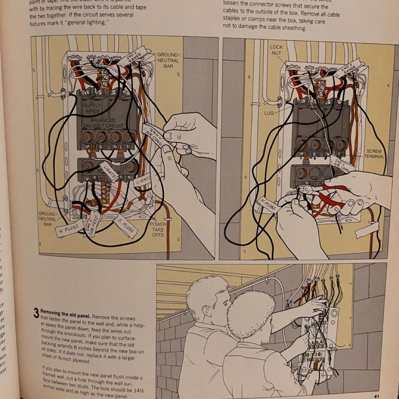 Advanced Wiring Book - Time Life Home Repair & Improvement 1980 Electrical Guide