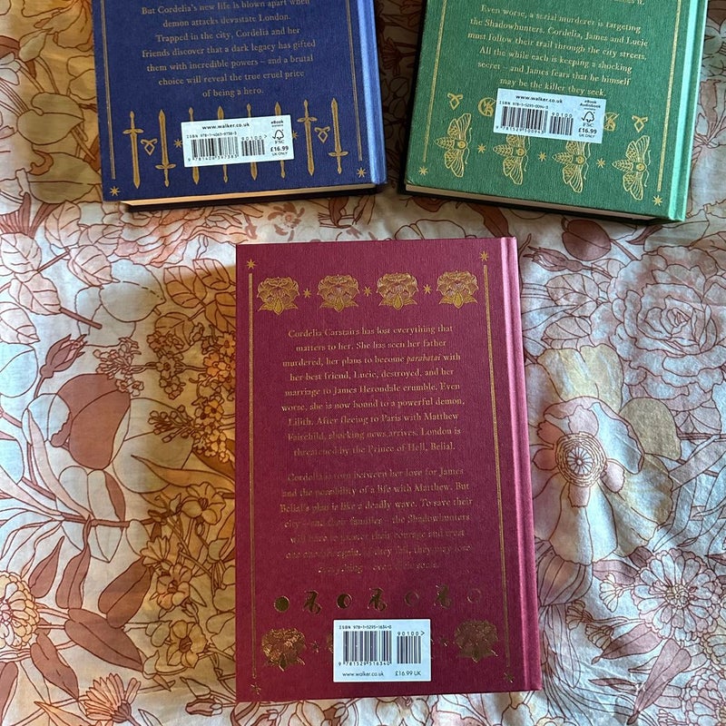 The Last Hours Series by Cassandra Clare Waterstones Edition