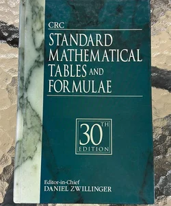 Standard Mathematical Tanles and Formulae 