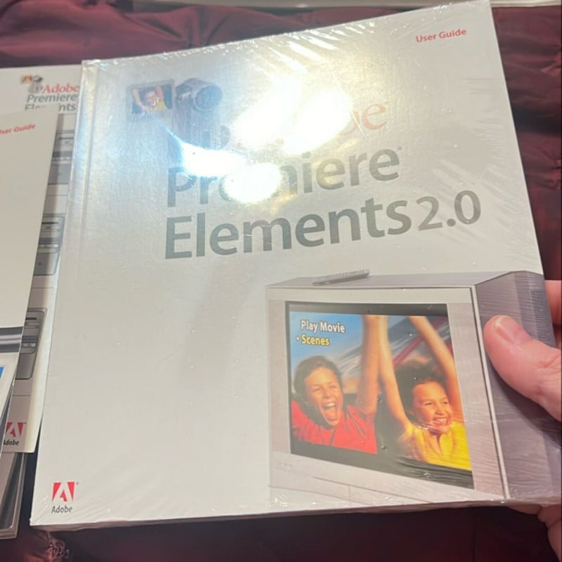 Adobe photoshop software premiere elements 2.0/4.0