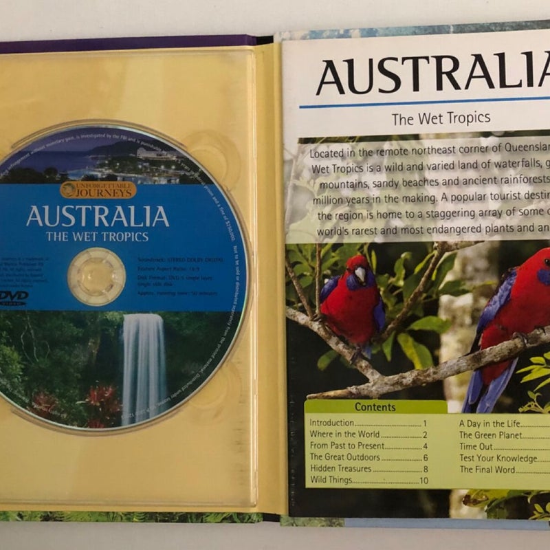 UNFORGETTABLE JOURNEYS  The Wet Tropics DVD and Booklet