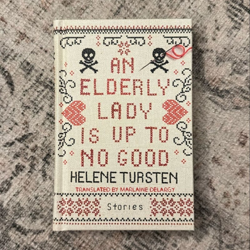 An Elderly Lady Is up to No Good