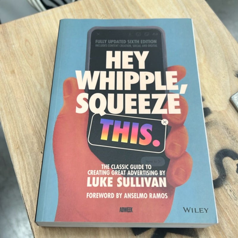 Hey Whipple, Squeeze This