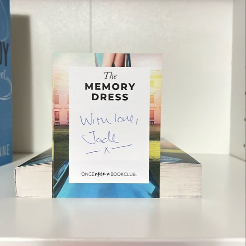 The Memory Dress (OnceUpon a Book Club) + Signed Book Plate 