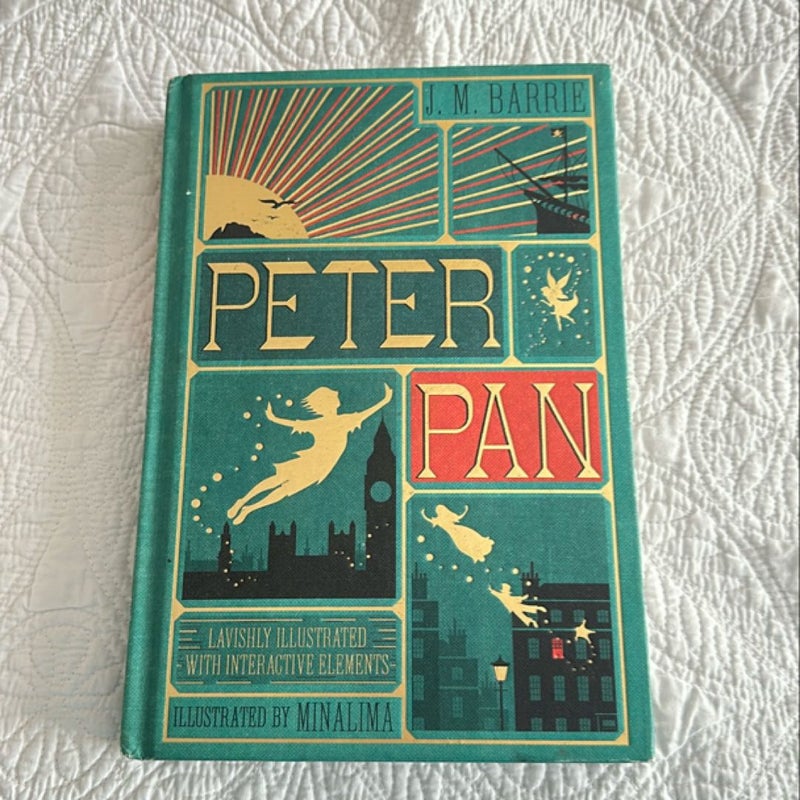 Peter Pan (MinaLima Edition) (lllustrated with Interactive Elements)