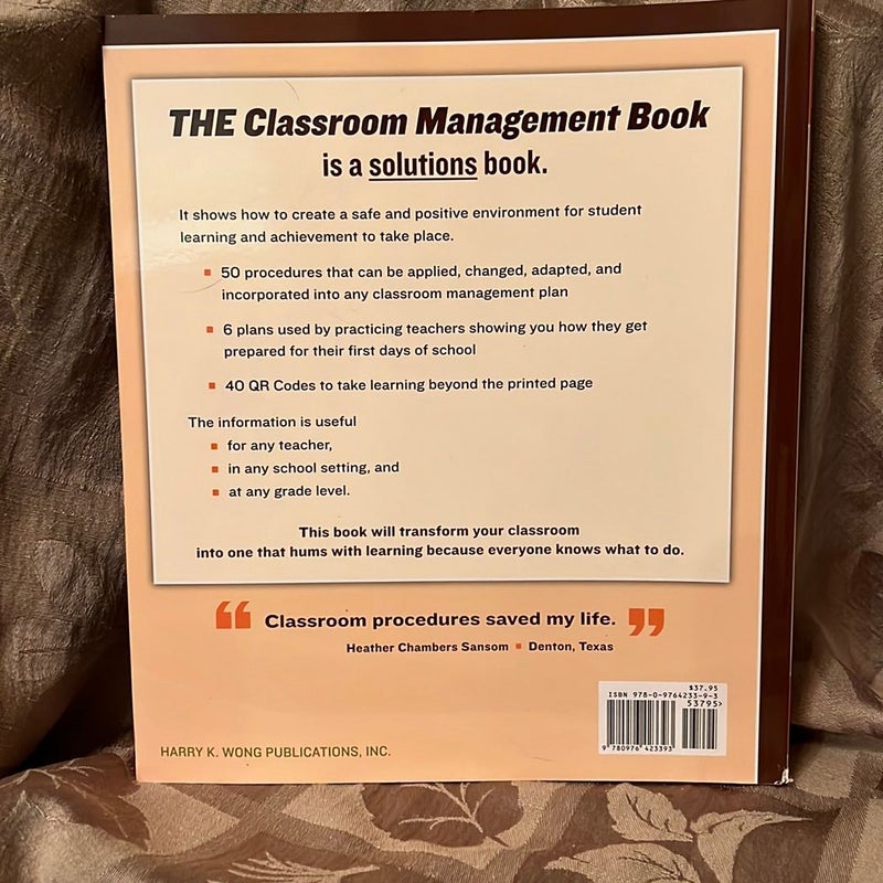 THE Classroom Management Book