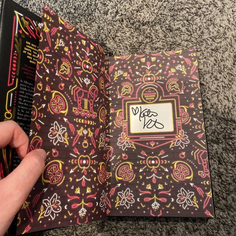 Neon Gods & Electric Idol & Wicked Beauty Bookish Box Editions Signed