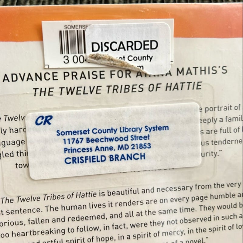 The Twelve Tribes of Hattie