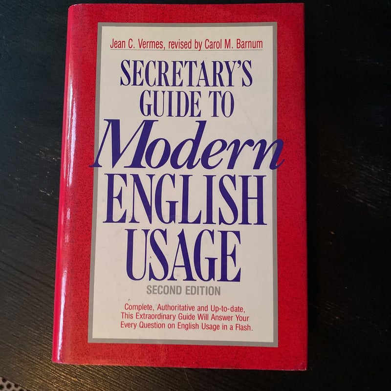 Secretary's Guide to Modern English Usage