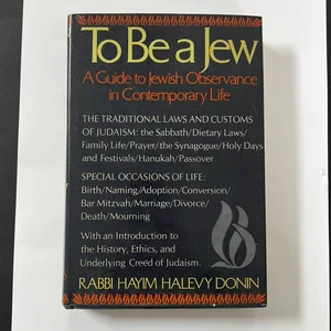 To Be a Jew