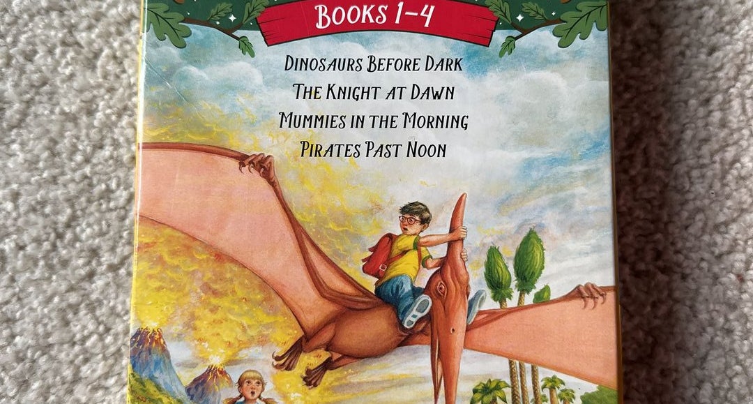 Magic Tree House Boxed Set, Books 1-4: Dinosaurs Before Dark, The Knight at  Dawn, Mummies in the Morning, and Pirates Past Noon