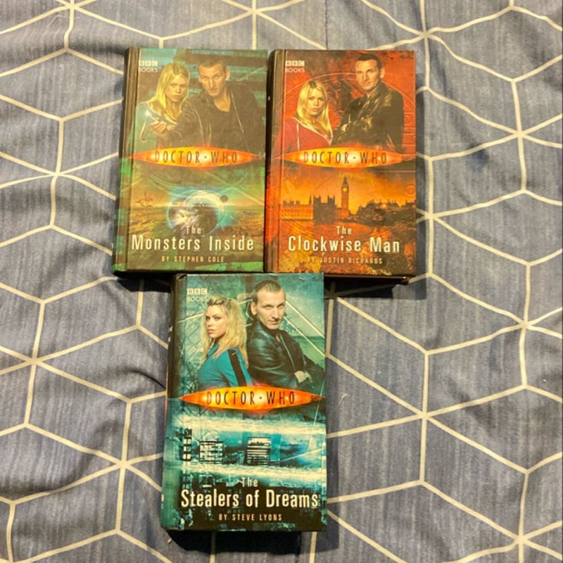 Doctor Who 3 book collection 