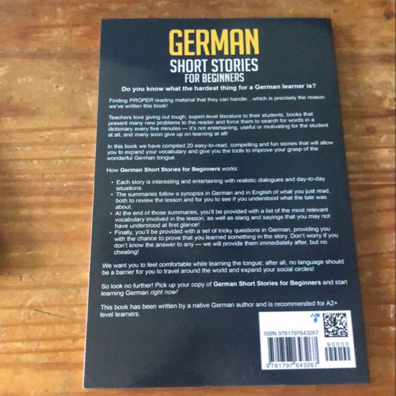 German Short Stories for Beginners