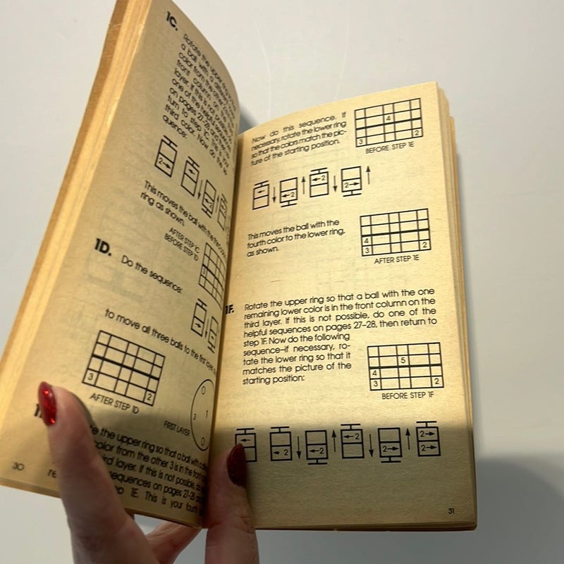 The Simple Solutions To Cubic Puzzles (VINTAGE-1981) 