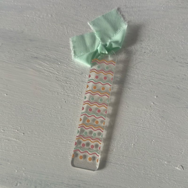 Spring bookmark