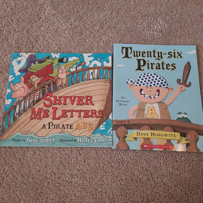 Children's Pirate Books Alphabet Books 