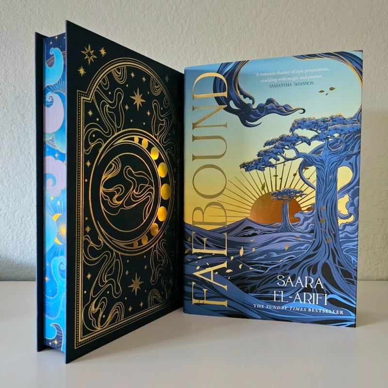 NEW Faebound Signed by Saara El-Arifi - Fairyloot Special Edition