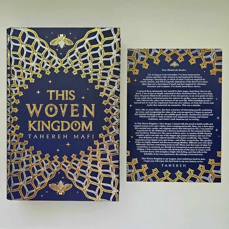 This Woven Kingdom SIGNED by Tahereh Mafi Illumicrate Special Edition