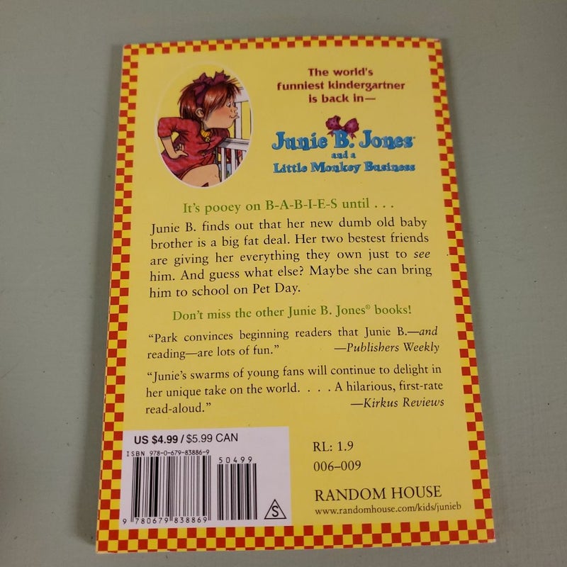 Junie B. Jones #2: Junie B. Jones and a Little Monkey Business