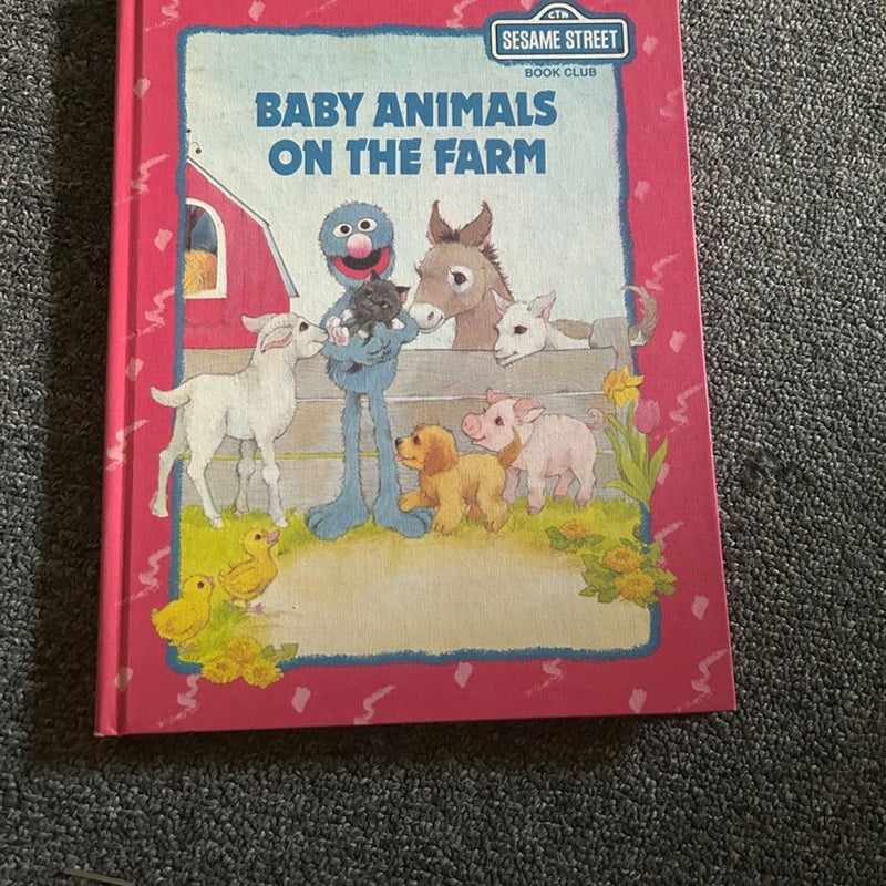 Sesame Street book club baby animals on the farm