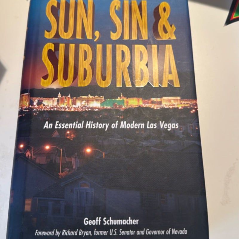 SIGNED BOOK Sun, Sin and Suburbia