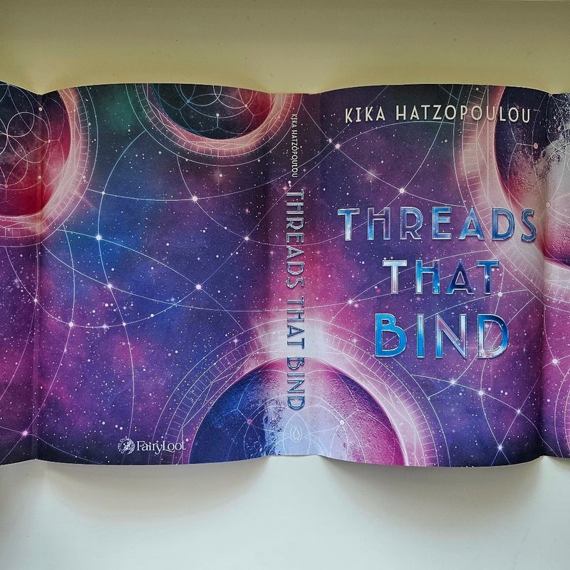 Fairyloot The Threads That Bind SIGNED by Kika Hatzopoulou Special Edition