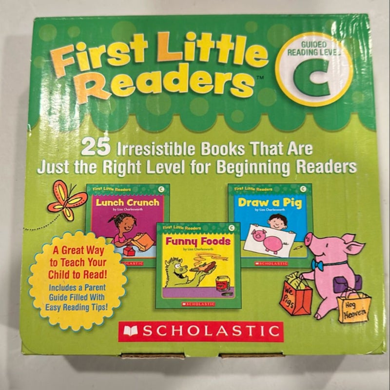 First Little Readers Parent Pack: Guided Reading Level C