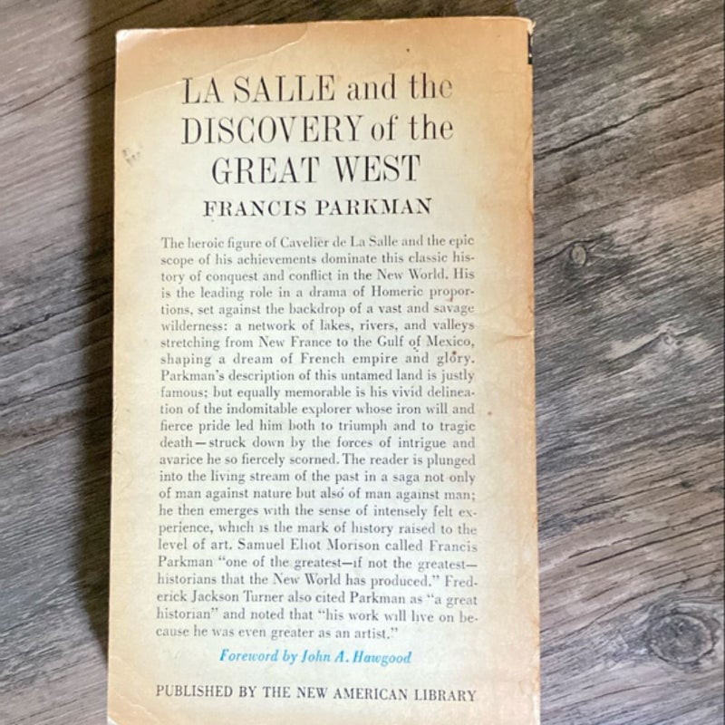 LaSalle and the Discovery of the Great West