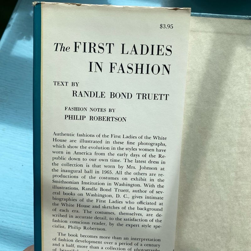 Vintage Book The First Ladies in Fashion by Randle Bond Truett