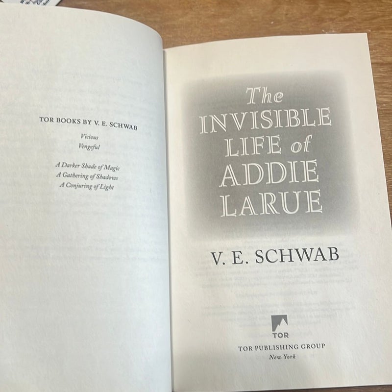 The Invisible Life of Addie Larue