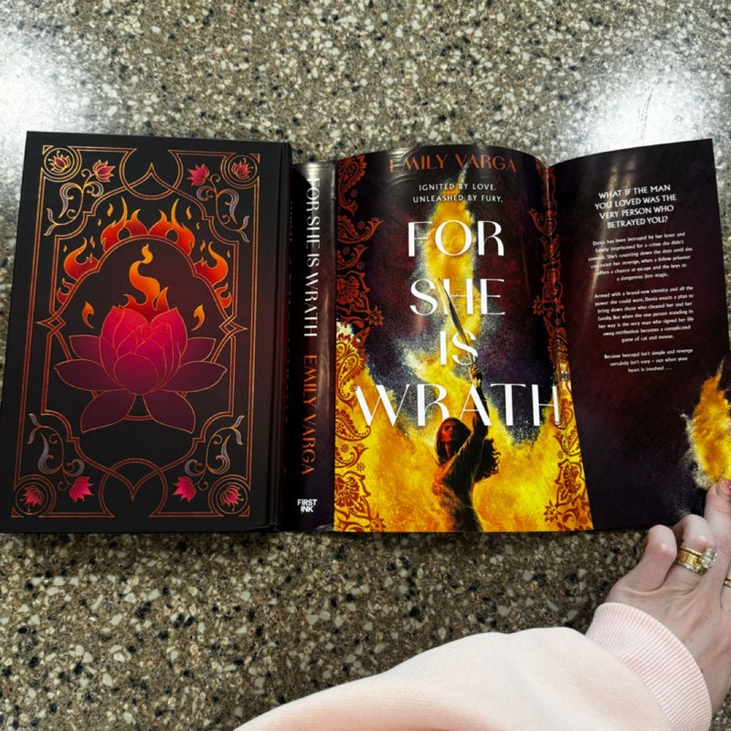 For She Is Wrath Fairyloot exclusive 