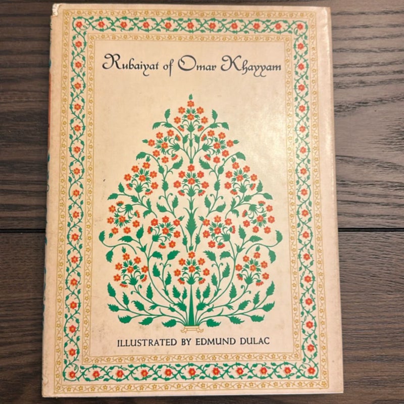 RUBAIYAT OF OMAR KHAYYAM 1952 ILLUSTRATED By DULAC