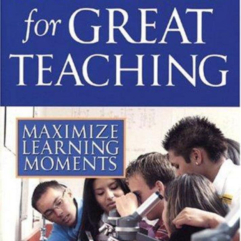 Strategies for Great Teaching