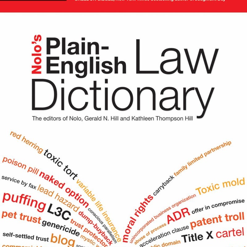 Nolo's Plain-English Law Dictionary