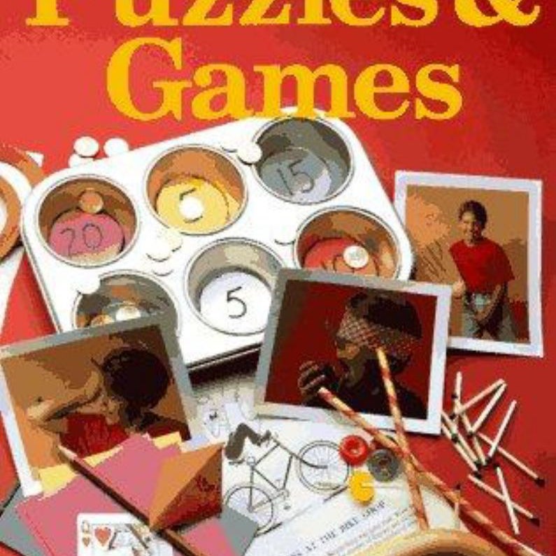 Giant Book of Puzzles and Games