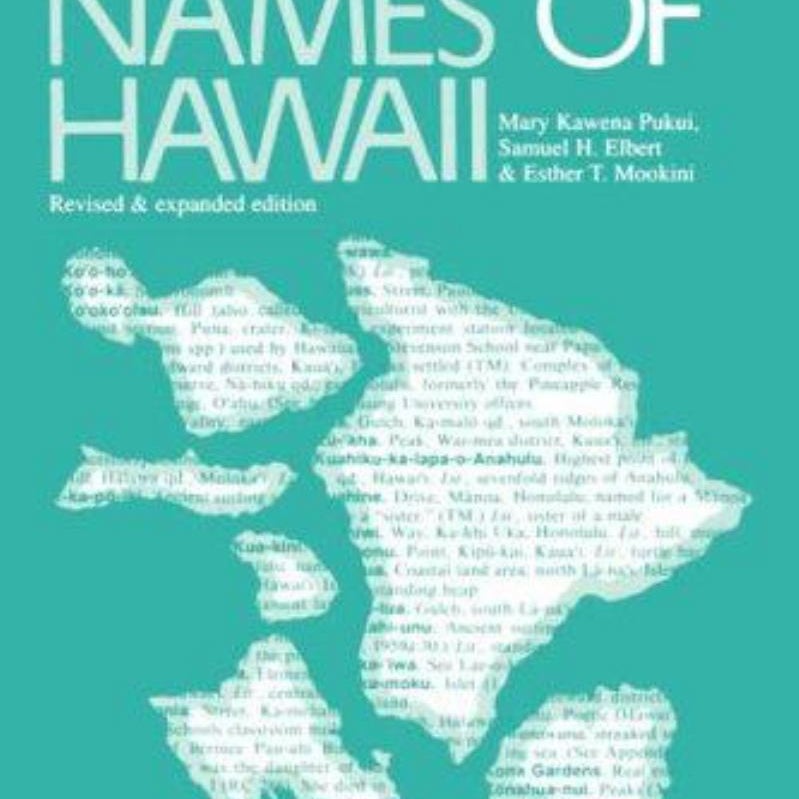 Place Names of Hawaii