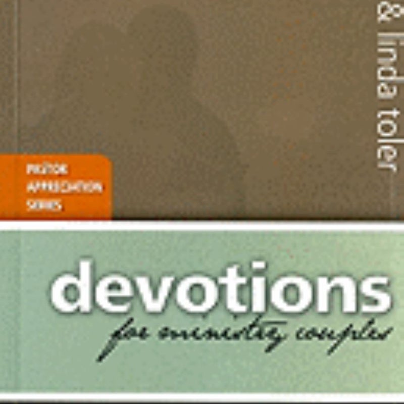 Devotions for Ministry Couples