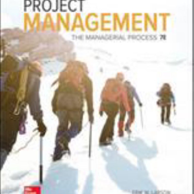 Project Management: the Managerial Process