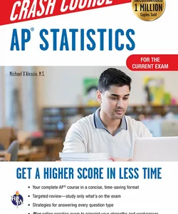 AP® Statistics Crash Course, For the 2021 Exam, Book + Online