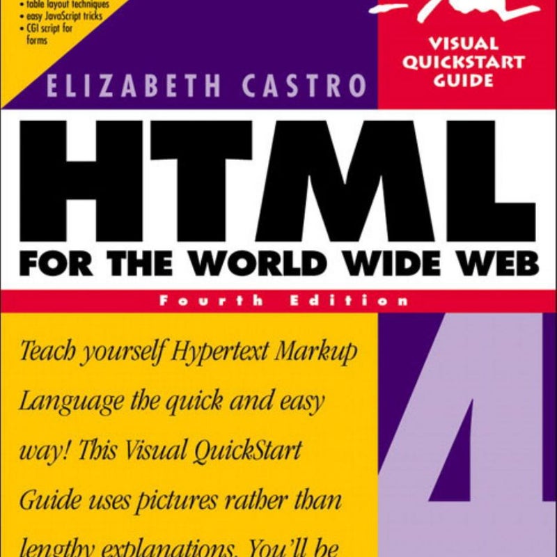 HTML 4 for the World Wide Web