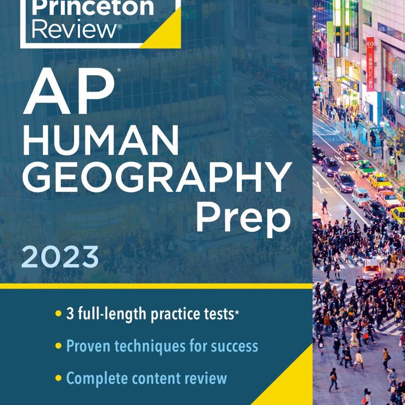 Princeton Review AP Human Geography Prep 2023