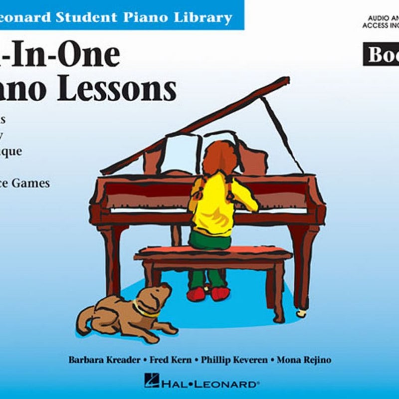 All-In-One Piano Lessons Book B