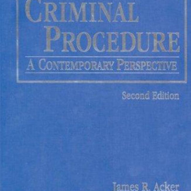 Criminal Procedure