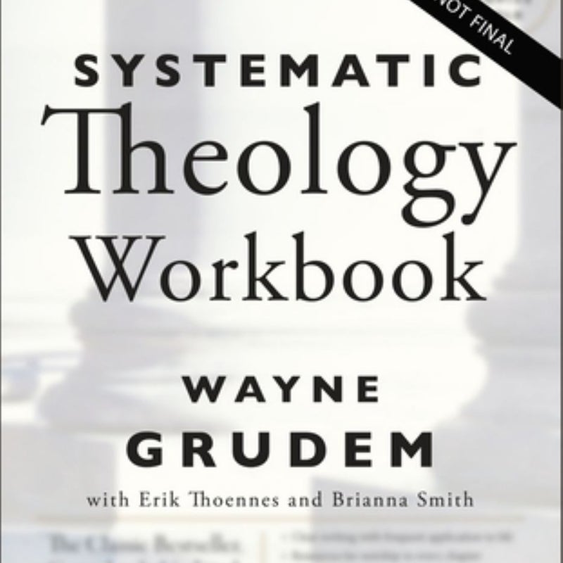 Systematic Theology Workbook