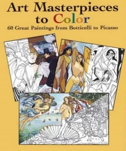 Art Masterpieces to Color