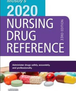 Mosby's 2020 Nursing Drug Reference