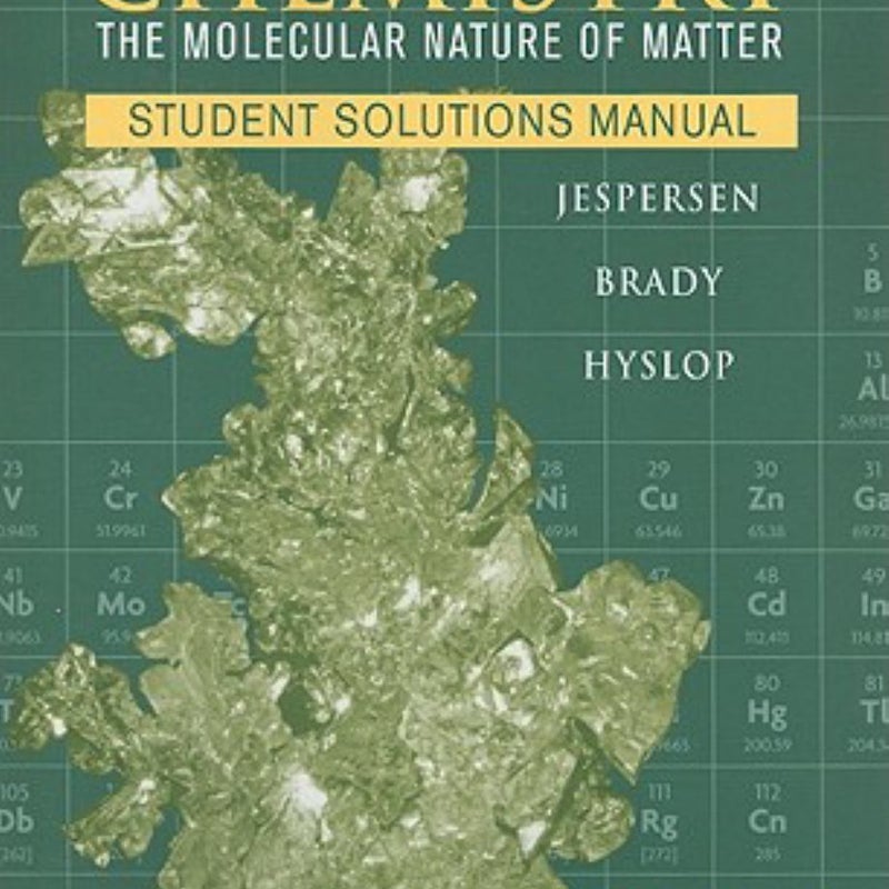 Chemistry by Neil D. Jespersen Pangobooks