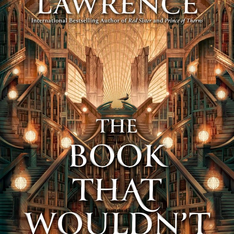 The Book That Wouldn't Burn by Mark Lawrence | Pangobooks