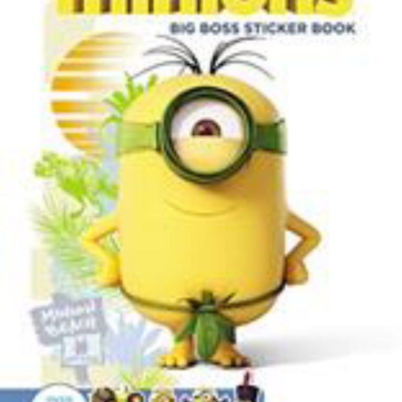 Minions: Big Boss Sticker Book