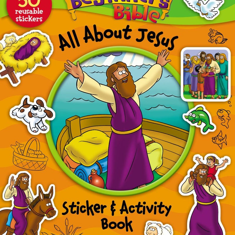 The Beginner's Bible All about Jesus Sticker and Activity Book